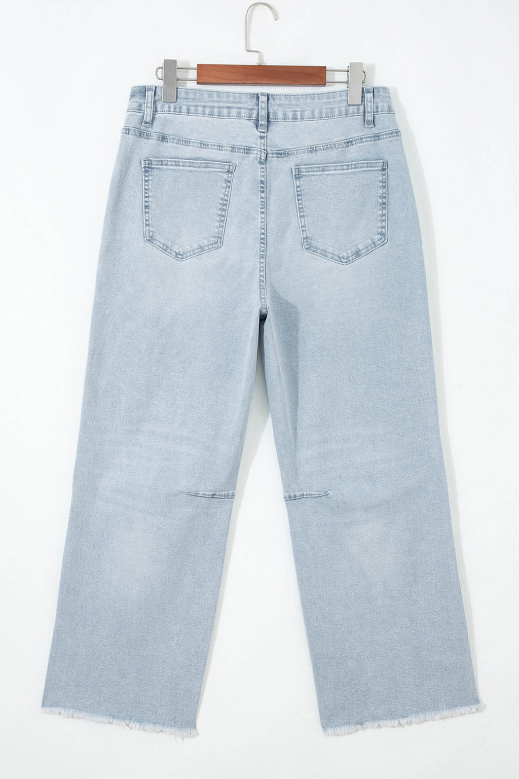 Beau Blue Patriotic Sequin Star Pattern Jeans