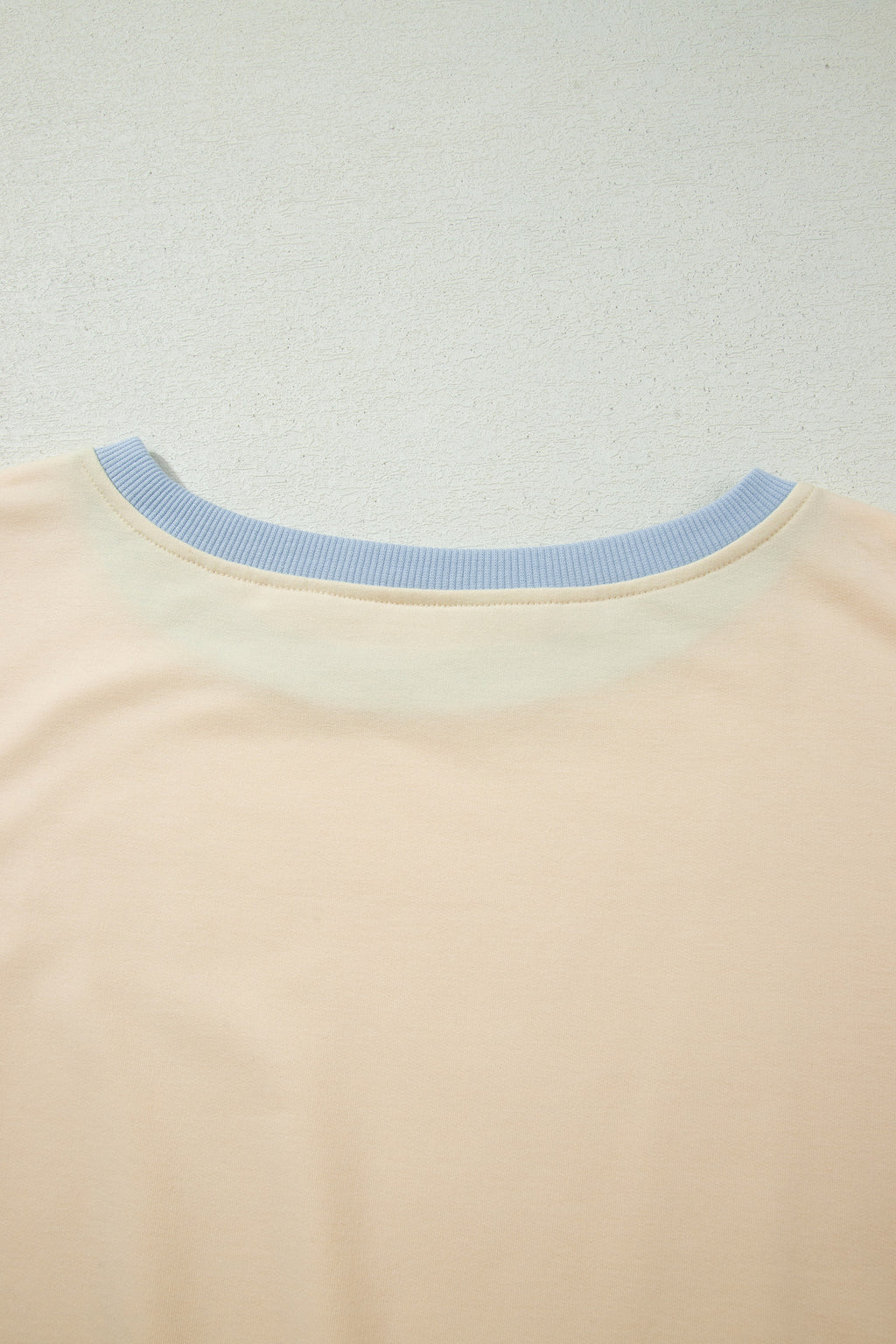 Turquoise Colorblock Edge Drop Shoulder T Shirt and Skort 2Pcs Set