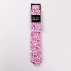 Necktie Suit Printed Cotton Necktie Pocket Towel Trendy Two Piece Set