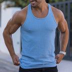Men’s Summer Slim Fit Racerback Tank Top