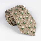 Necktie Men's New Cotton Printed Necktie Small Fresh Multi Color Necktie