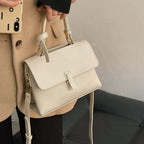 Retro Texture Mahogany Women’s Shoulder Bag