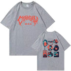 Chainsaw Man Harajuku Loose Fit Short Sleeve T-Shirt