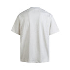Men’s Casual Loose Fit Short Sleeve T-Shirt with Letter Print