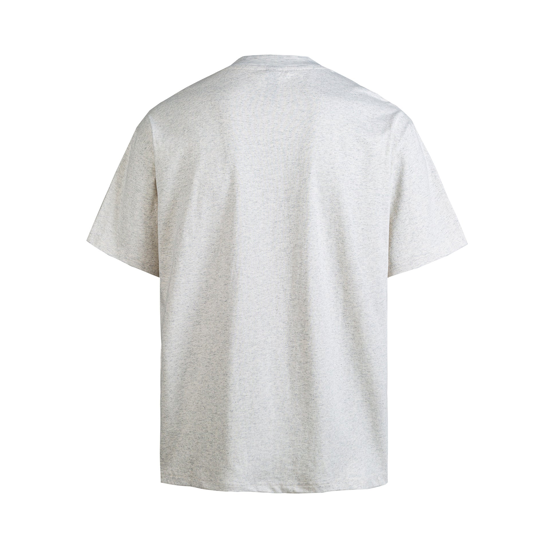 Men’s Casual Loose Fit Short Sleeve T-Shirt with Letter Print