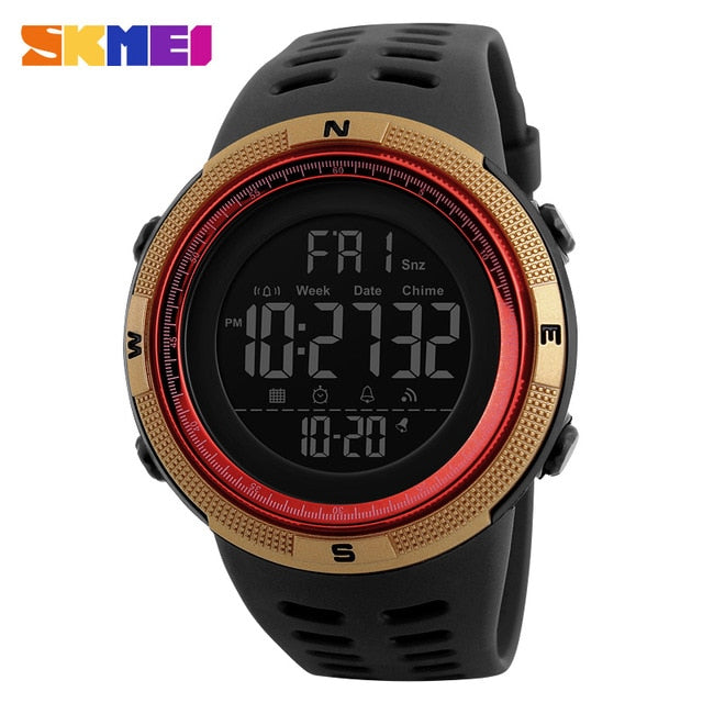 Men’s Waterproof 50M Sports Digital LED Watch