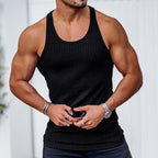 Men’s Summer Slim Fit Racerback Tank Top