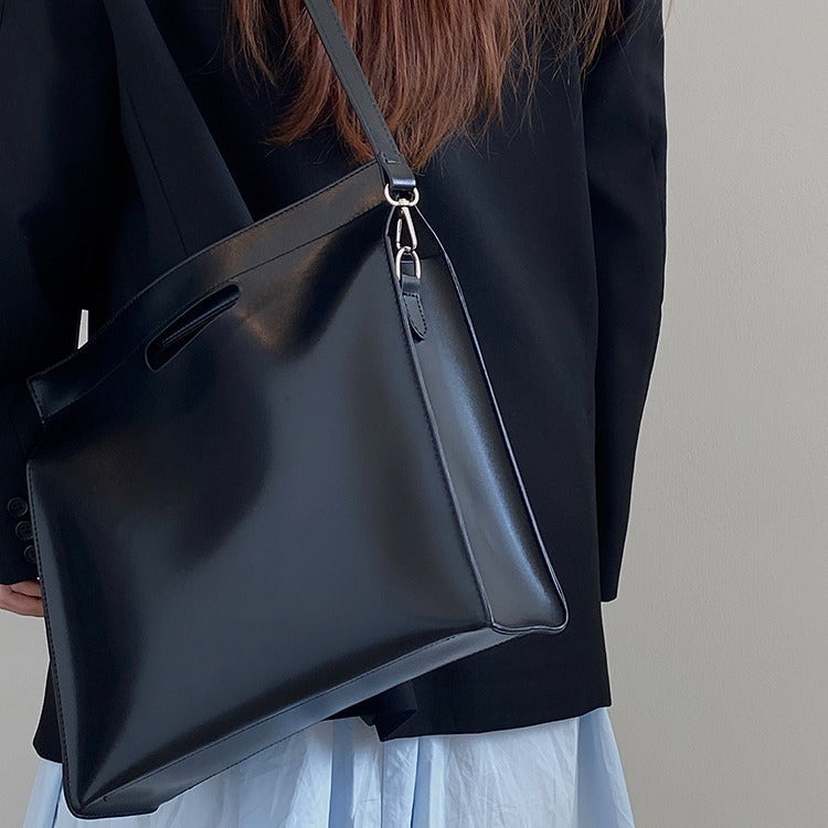 Tote Bag - Women’s Simple Official Document Tote Bag
