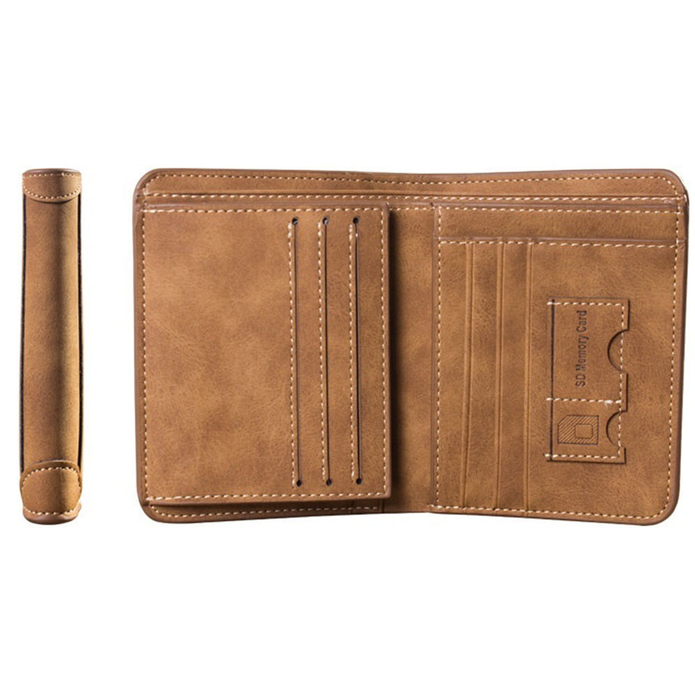 Men’s Luxury Soft PU Leather Bifold Wallet