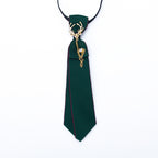 Sweet College Style Metal Chain Bow Tie Girls Shirt Accessory