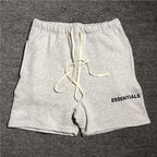 Unisex Drawstring Straight Fit Pants for Summer