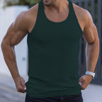 Men’s Summer Slim Fit Racerback Tank Top