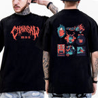 Chainsaw Man Harajuku Loose Fit Short Sleeve T-Shirt