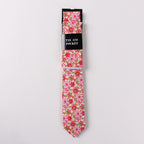 Necktie Suit Printed Cotton Necktie Pocket Towel Trendy Two Piece Set