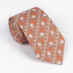 Necktie Men's New Cotton Printed Necktie Small Fresh Multi Color Necktie