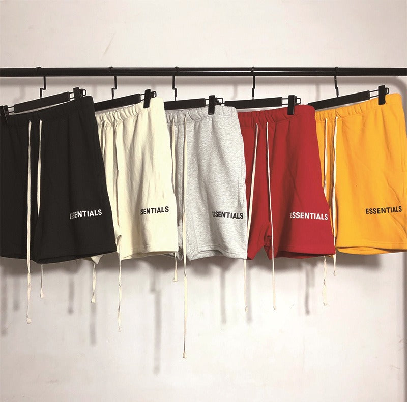 Unisex Drawstring Straight Fit Pants for Summer