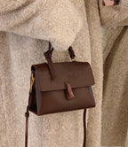 Retro Texture Mahogany Women’s Shoulder Bag