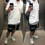 Unisex Drawstring Straight Fit Pants for Summer