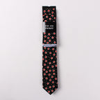 Necktie Suit Printed Cotton Necktie Pocket Towel Trendy Two Piece Set