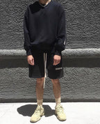Unisex Drawstring Straight Fit Pants for Summer