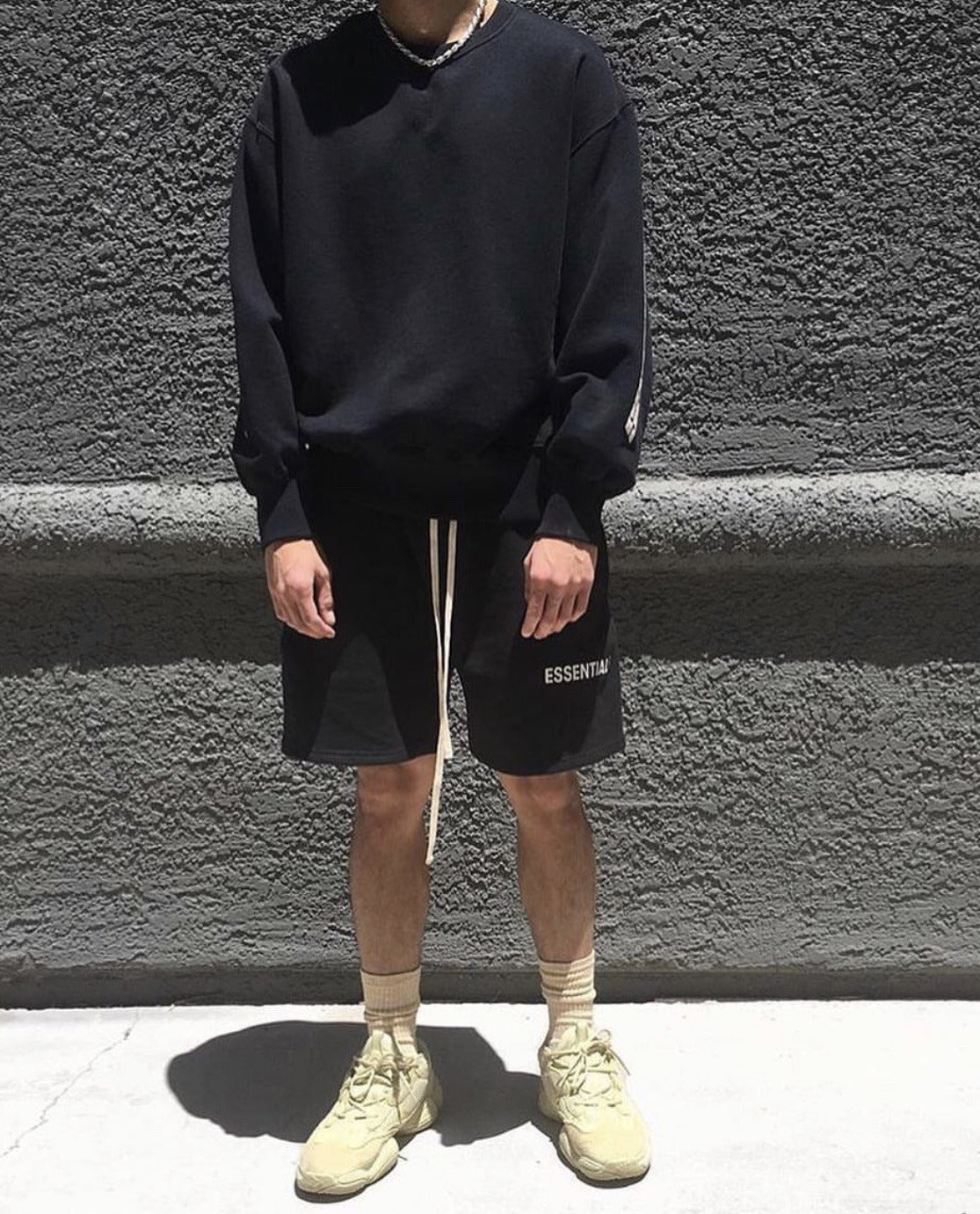 Unisex Drawstring Straight Fit Pants for Summer