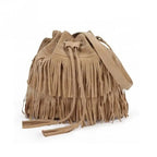 Retro Shoulder Bag Vintage Tassel Cross Body Bag