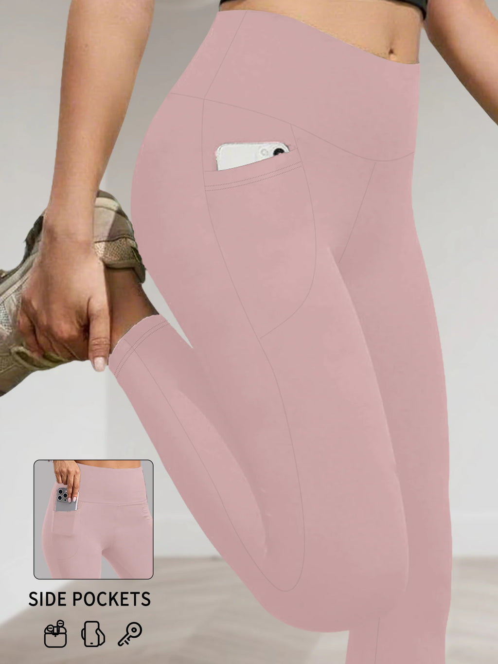Women’s Super Soft Leggings with Pockets – High Waist Comfort