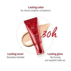 Matte Full Coverage BB/CC Cream – Oil Control & Brightening