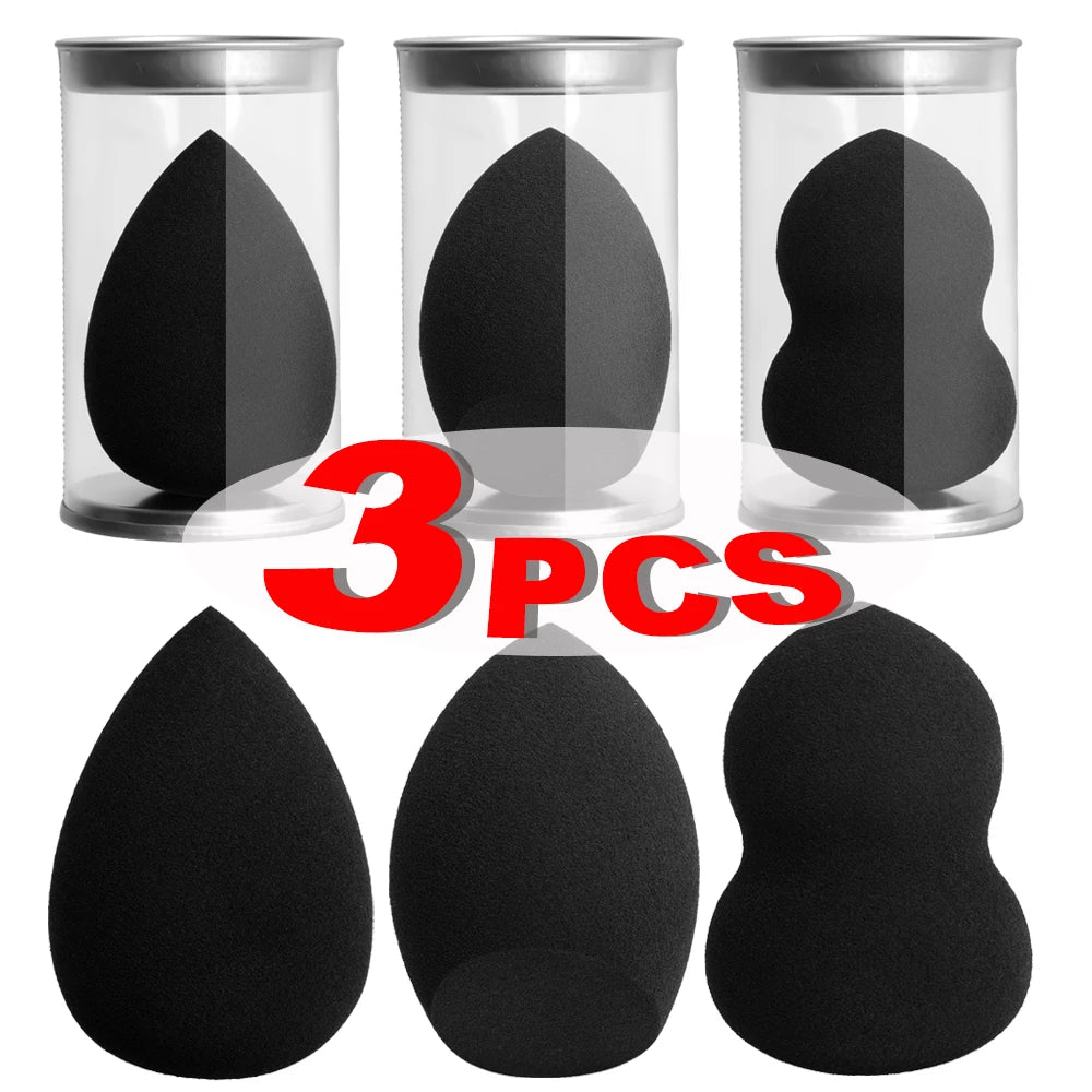 Premium Black Makeup Sponge Puff – Flawless Beauty Tool