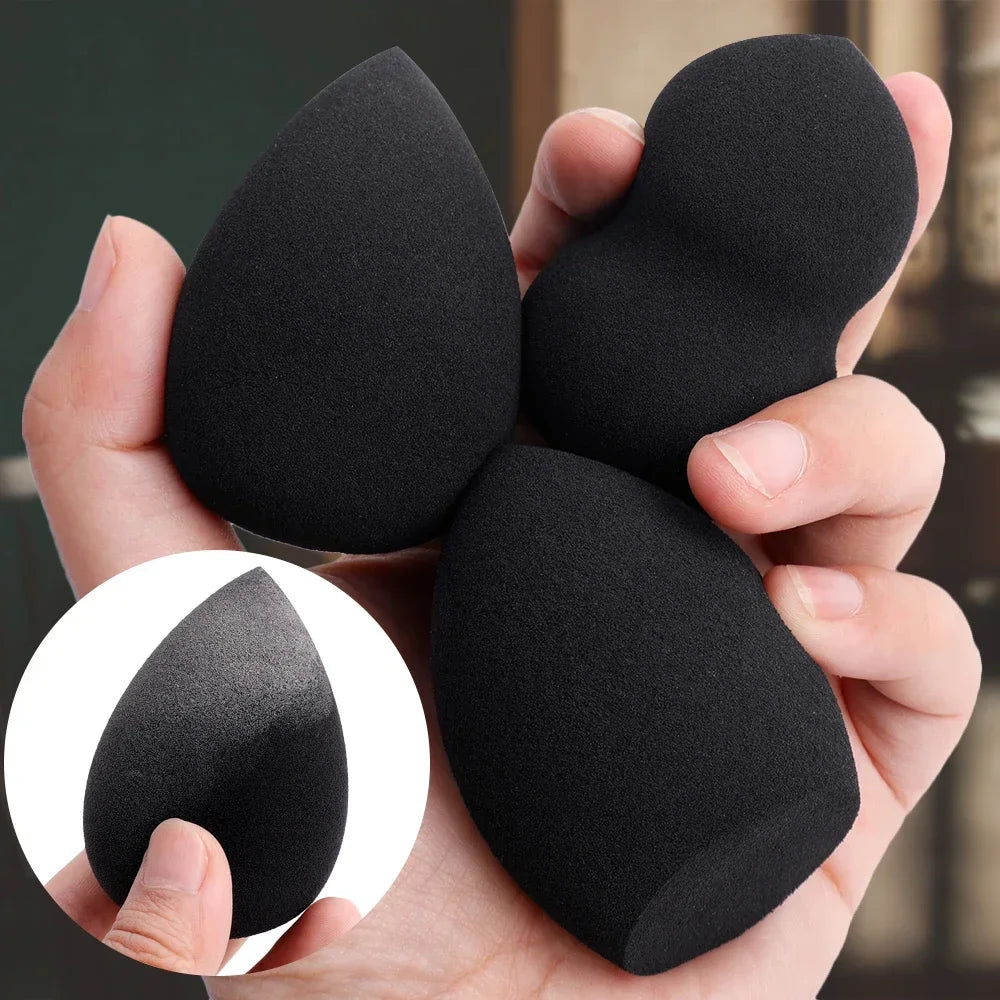 Premium Black Makeup Sponge Puff – Flawless Beauty Tool