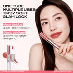 Mistine Double-Headed Lip Gloss – Hydrating Shine & Matte Finish