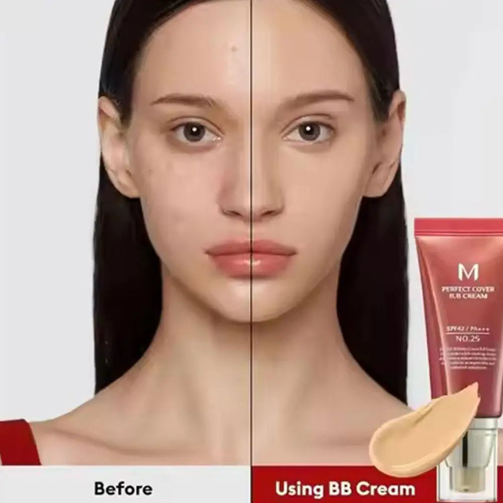 Matte Full Coverage BB/CC Cream – Oil Control & Brightening