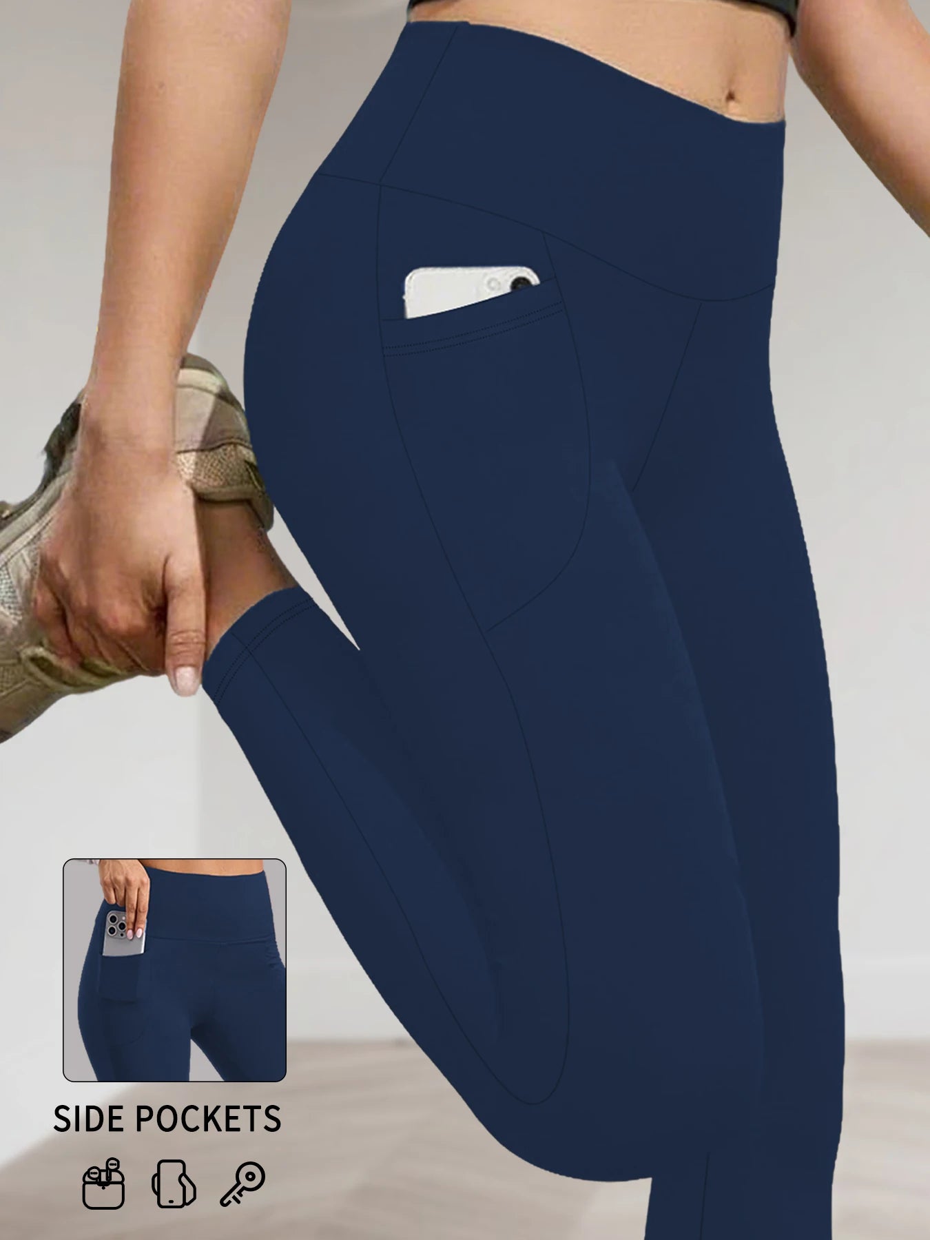 Women’s Super Soft Leggings with Pockets – High Waist Comfort