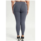 STOUREG Plus Size Yoga Pants for Women, Plus Size Running Leggings, High Waist Seamless Long Pants for Obese Fitness