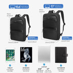 Tigernu Thin Expandable Laptop Backpack for Men