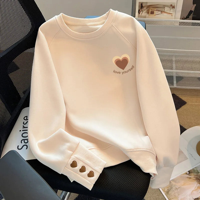 Women's Loose Casual Pullover Sweatshirt – Autumn 2025