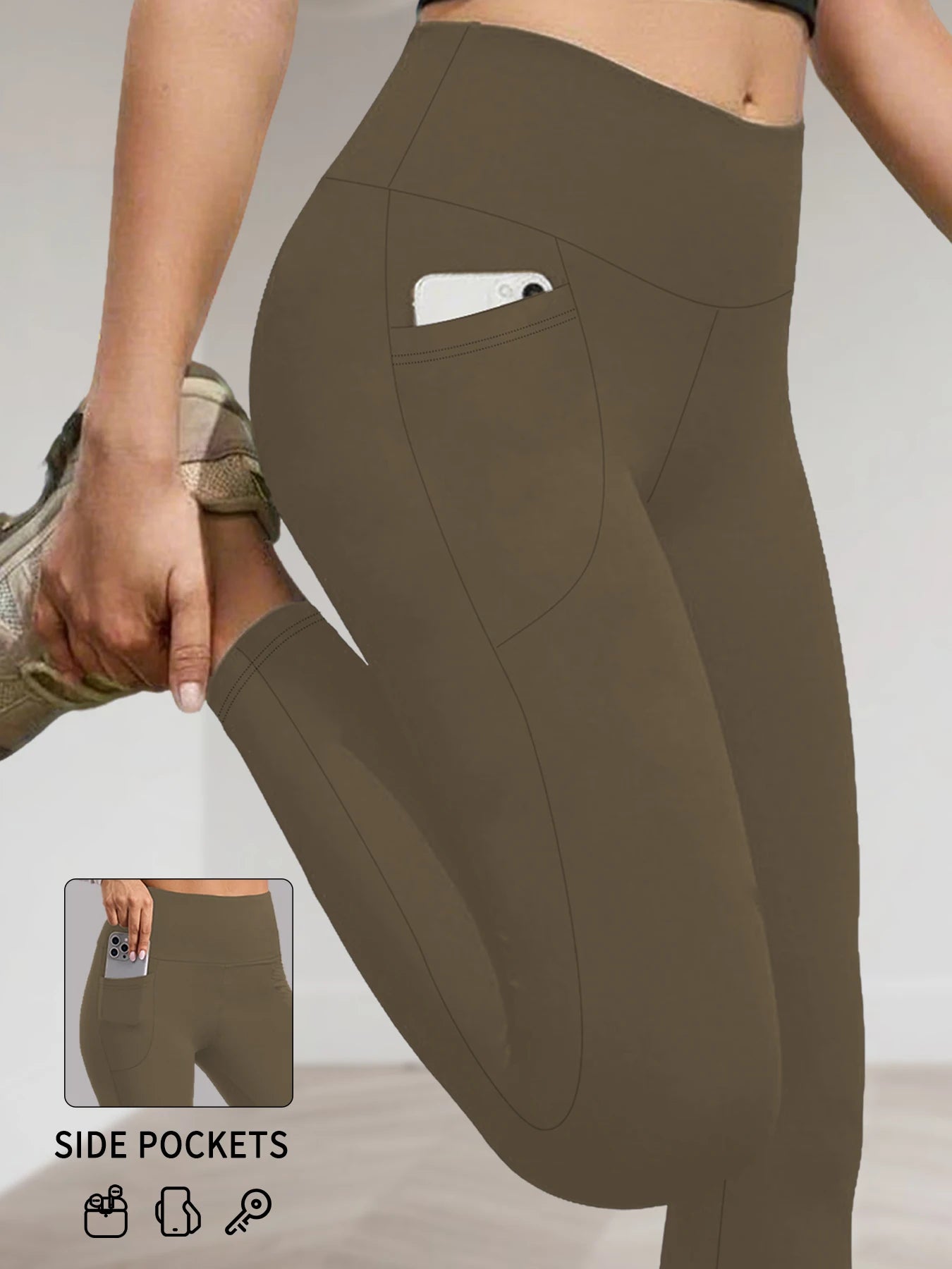 Women’s Super Soft Leggings with Pockets – High Waist Comfort