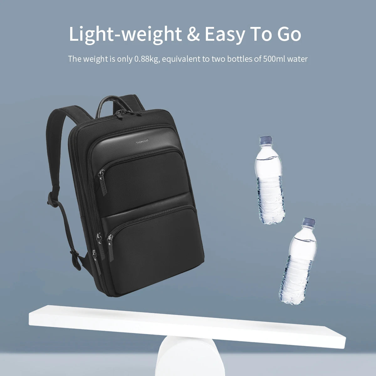 Tigernu Thin Expandable Laptop Backpack for Men