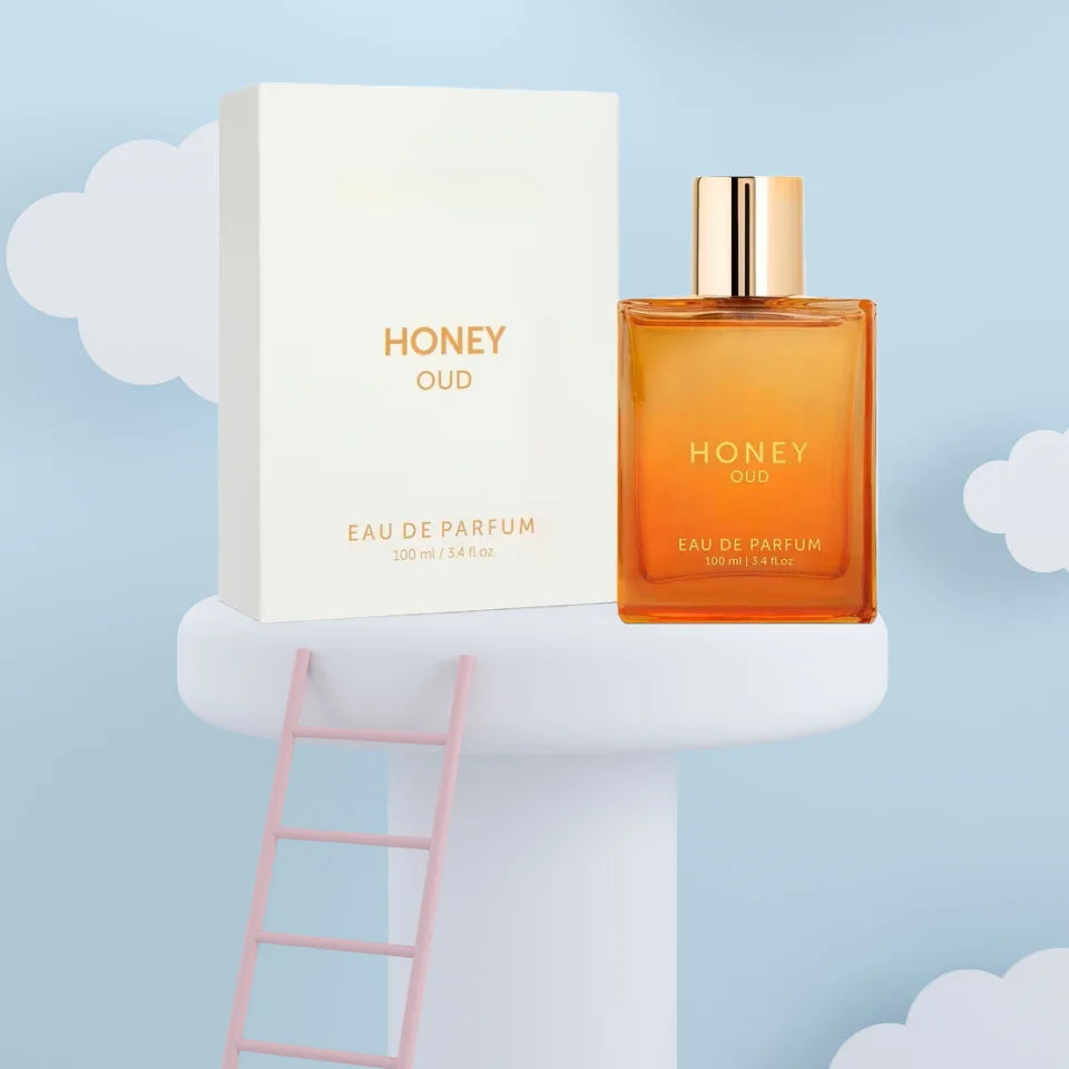 Honey Oud Eau De Parfum 3.4 Oz Unisex Long Lasting Spicy Vanilla Cologne