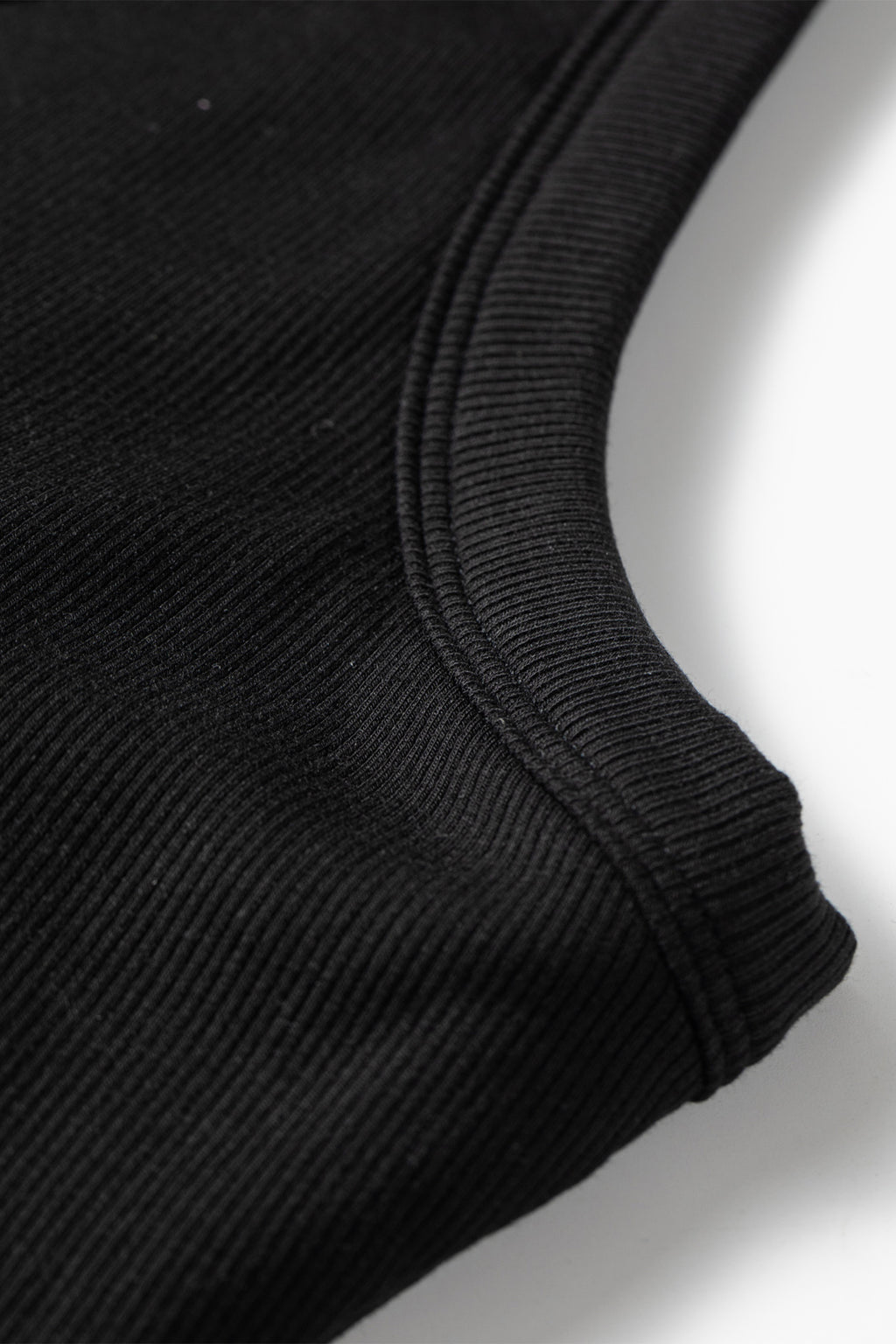 Four Leaf Clover Slim Ribbed Padded Tank Top