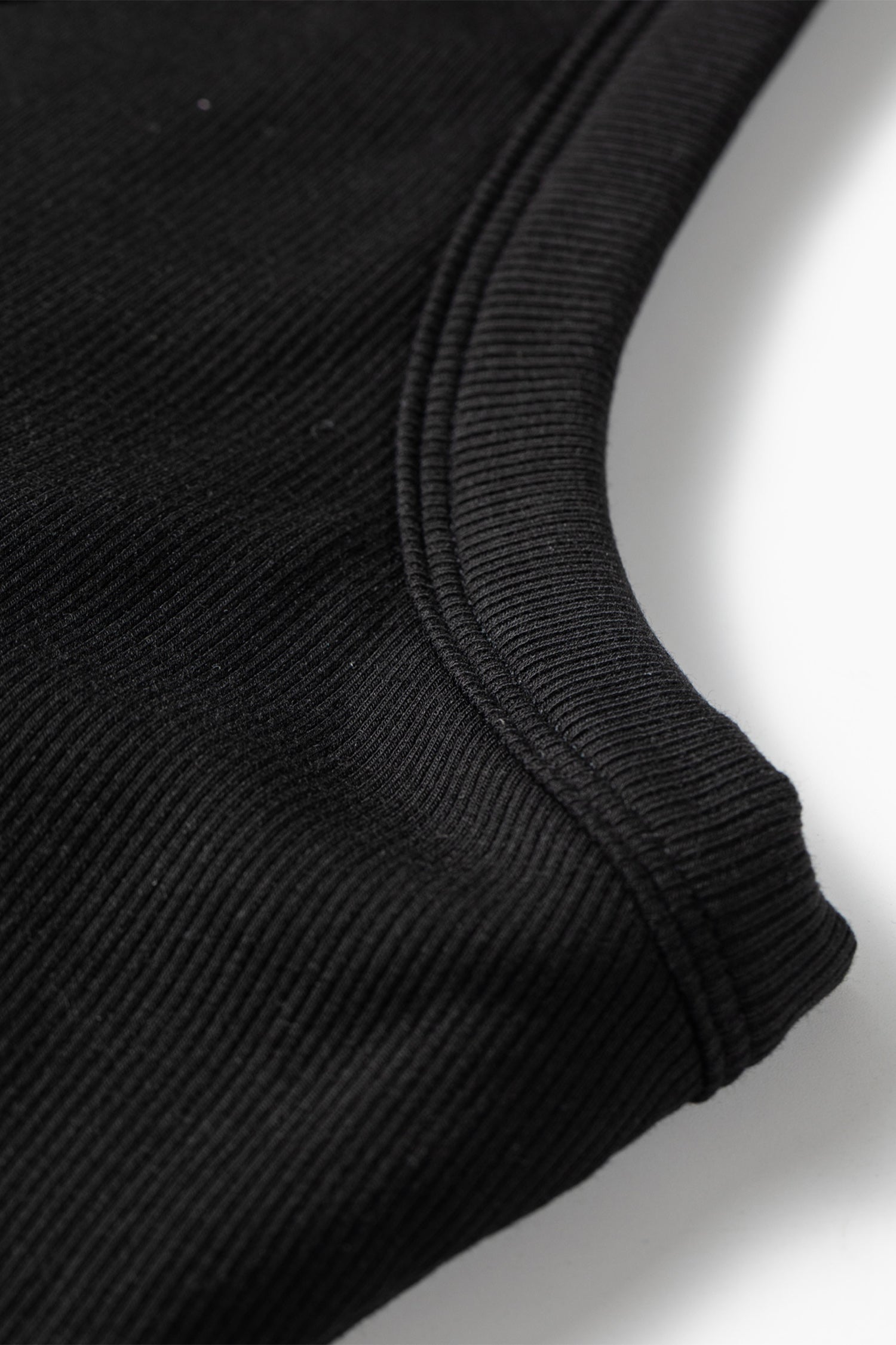 Four Leaf Clover Slim Ribbed Padded Tank Top