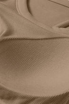 Four Leaf Clover Slim Ribbed Padded Tank Top